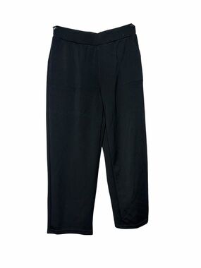 Mondetta Soft Luxe Wide Leg Pants Modal Blend Black Pull On Pockets Size L